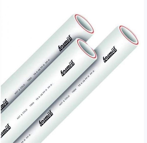 Труба поліпропіленова PPR Дn110х15,1 скловолокно PN20 Formul